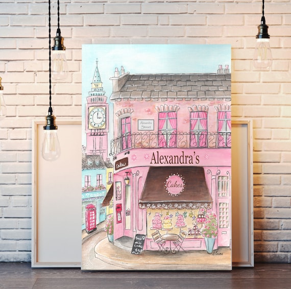 Travel Themed Nursery London Girl Art Prints London Themed Nursery Nursery Wall Art Kids Art Children S Prints Personalized Girl Gift