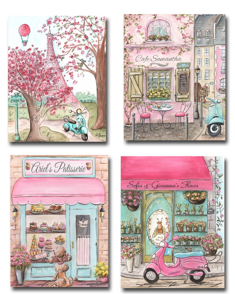 Choose Any Set of 4 Canvas Prints From My Shop CANVAS Wall Etsy