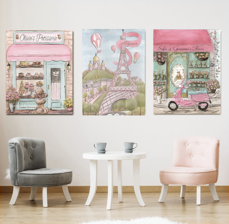 Set Of 3 Canvas Prints Canvas Wall Art Canvas Nursery Art Etsy