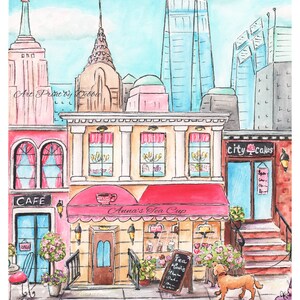 Roma Londres Nueva York & París impresiones para las niñas | Etsy