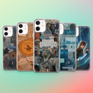 Percy Jackson Phone Case Demigod Camp Halfblood Cover for iPhone 17E, 16, 15, 14, 13 Samsung S26, S25FE, A57 Pixel 10A, 10ProXL, 9A, 8A