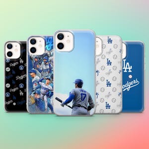 LA Dodgers mobilskal Shohei Ohtani MLB basebollskal för iPhone 17E, 16, 15, 14, 13 Samsung S26, S25FE, A57 Pixel 10A, 10ProXL, 9A