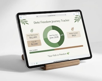 Verschulden Freiheit Tracker | Schneeball, Lawine, Planer nach Maß ( Google Sheets & Excel)