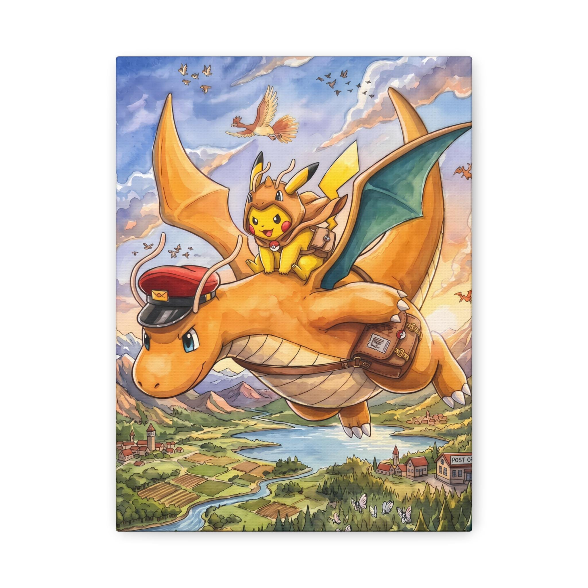 Dragonite Pikachu - Etsy