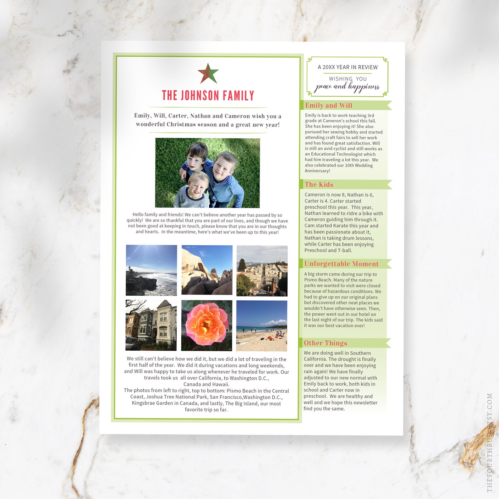year-in-review-christmas-newsletter-template-in-pdf-for-etsy