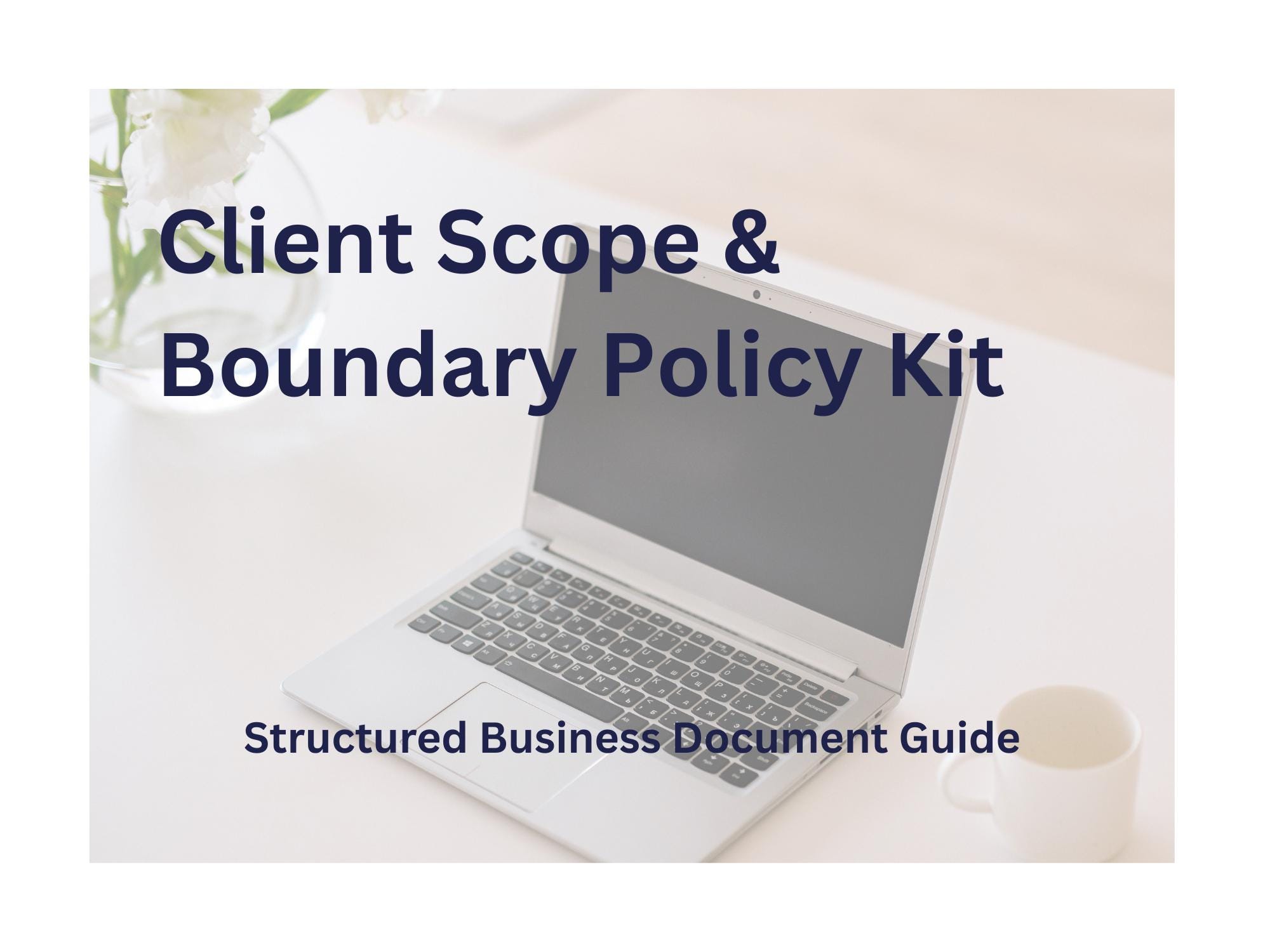 Client Scope of Work Template | Scope Creep Protection Policy | Service ...