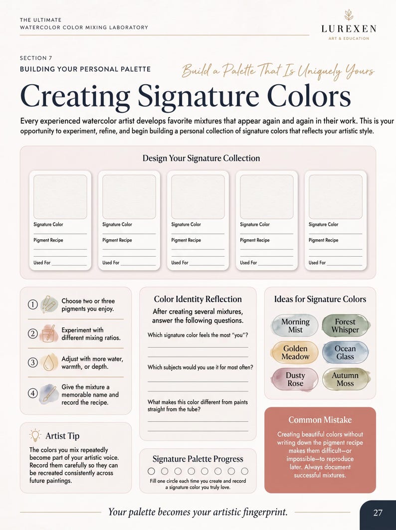 Watercolor Color Mixing Workbook Color Theory Guide Practice PDF Etsy watercolor-color-mixing-workbook-color-theory-guide-practice-pdf-etsy