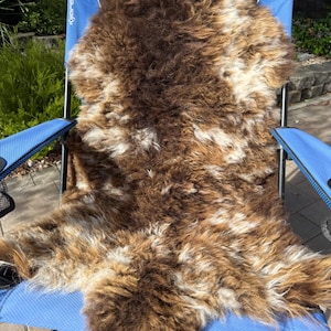 Genuine British Sheepskin Rug | Natural Undyed Silky Soft Wool