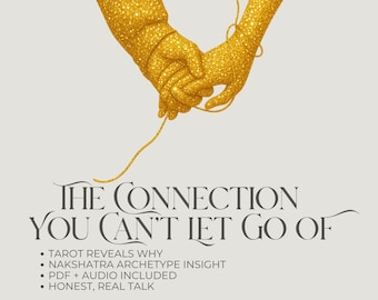 La conexión que no puedes soltar / Lectura de Tarot + Nakshatra / ¿Obsesión o vínculo del alma?