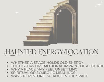 Lectura de Tarot sobre Energía Embrujada / ¿Tu hogar o espacio alberga energía antigua?