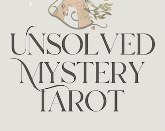 Lectura de Tarot Extraña y Sin Resolver: Misterios, Críptidos y Leyendas