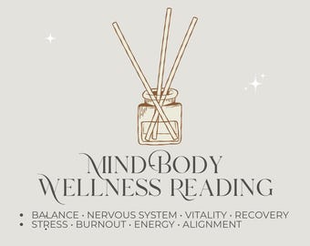 Lectura de Tarot para el Bienestar Mente-Cuerpo / Estrés, Agotamiento y Alineación Energética