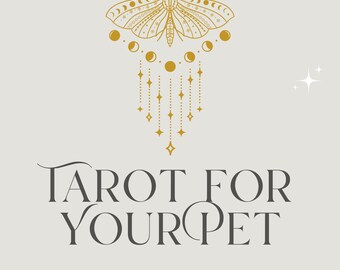Lectura de Tarot para Mascotas / Percepción de la Energía y la Personalidad / Conéctate con tu Compañero Animal