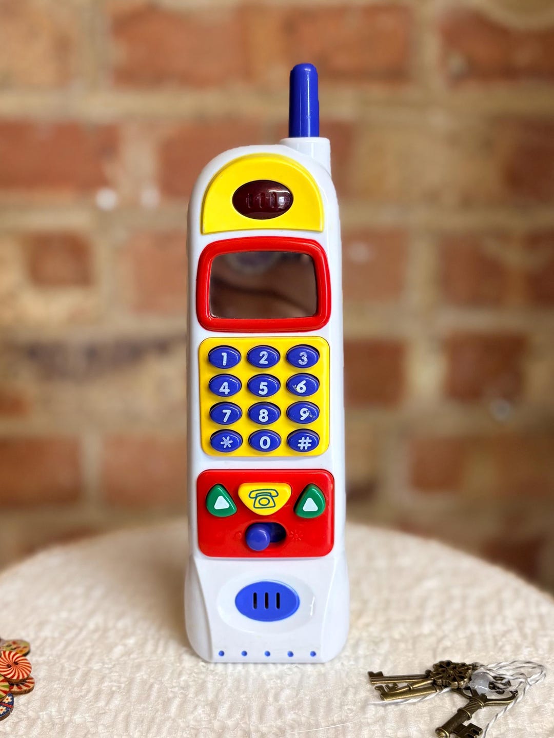 Vintage Megcos Musical Learning Phone – Retro Y2K Toddler Toy (model ...