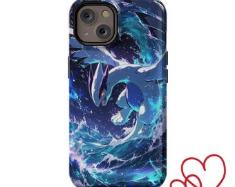 Lugia Phone Case Water Dragon cases iPhone Samsung Galaxy Personalized Case