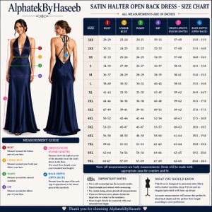 Dress Size Chart 3XS-9XL
