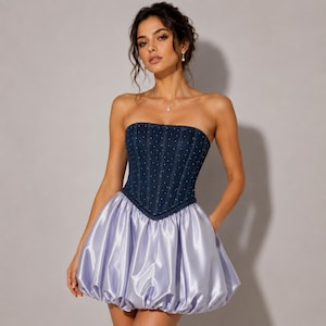 Sparkly Denim Dress