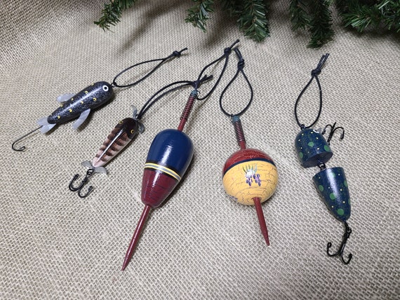 Fishing Ornaments Lure Bobber - Set of 5