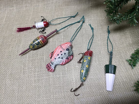 Fishing Ornaments Lure Bobber - Set of 5