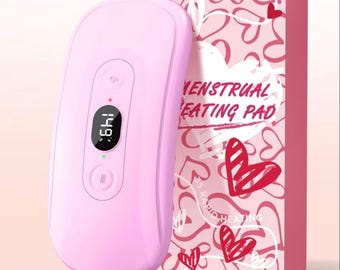 Portable Menstrual Heating Pad Belt for Cramps Relief | Cordless Heating Massager for Period Pain, Back & Waist Pain