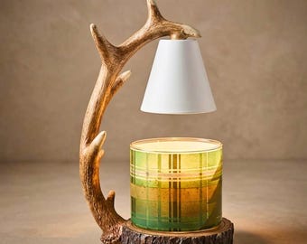 Candle Lamp Warmer With Dimmer Timer | Candle Holder | Candle Decor | Table Lamp | Desk Lamp | Accent Lamp | Small Lamp