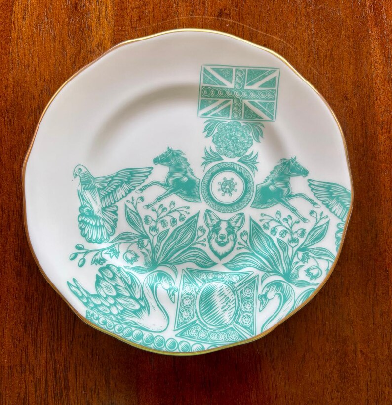 Fortnum's Platinum Jubilee Plate