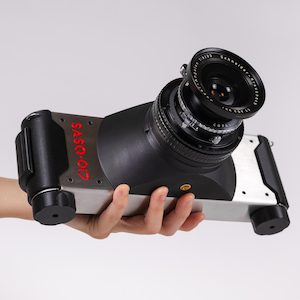 Sasquatch 617: Panoramic Film Camera Body, 304 Stainless Steel, 3D Printed, 120 Medium Format Film