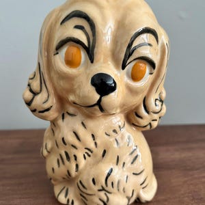 Big Eye Dog Figurine - Etsy