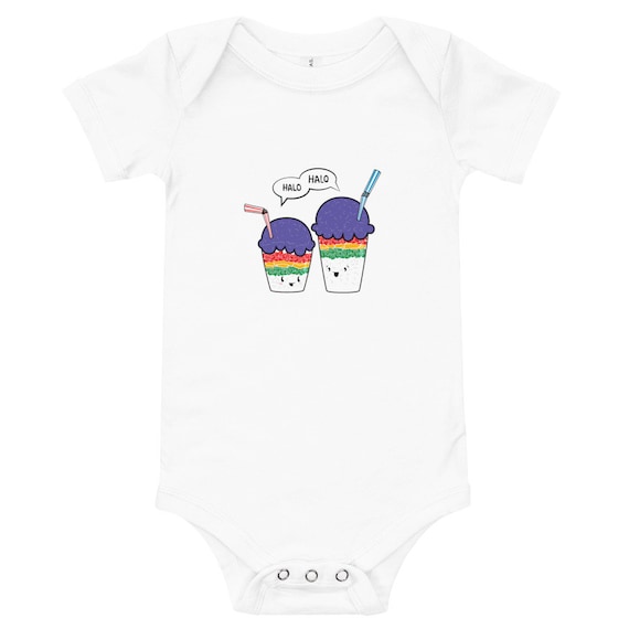 Halo Halo Onesie Etsy