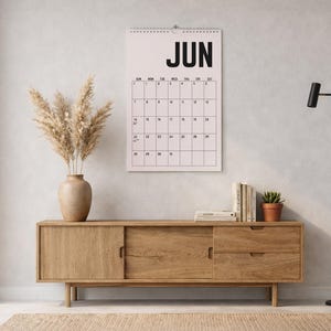 Vintage calendar wall - Etsy 日本