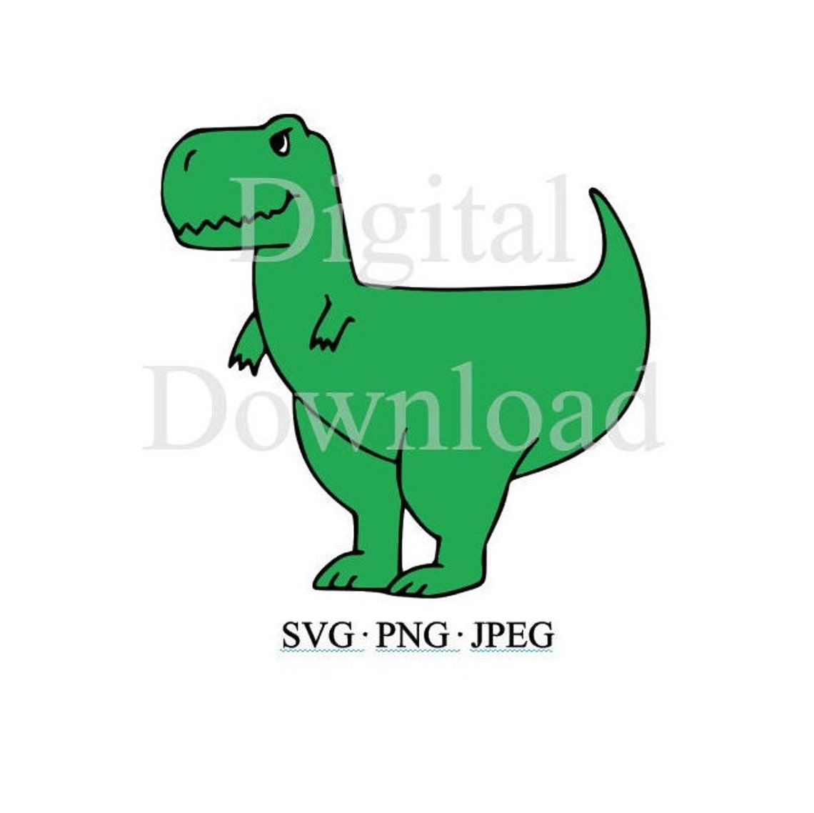 Dino Trex SVG, Trex Cut File Silhouette, Dinosaur Rex Clip Art Cricut