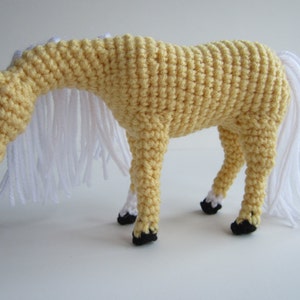 PDF Crochet Horse Pattern Crochet Animal Amigurumi, Horse Plushie, DIY Horse Crochet Pattern, Horse Stuffed Animal, DIY Horse Toy image 1