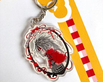 Vincent Valentine FFVII Rebirth Charm Keychain