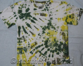 Tie Dyed T-Shirt Unisex Size 12 100% Cotton TDC026