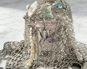 Caja misteriosa de joyas de plata delicadas / Anillos, collares y pendientes sorpresa