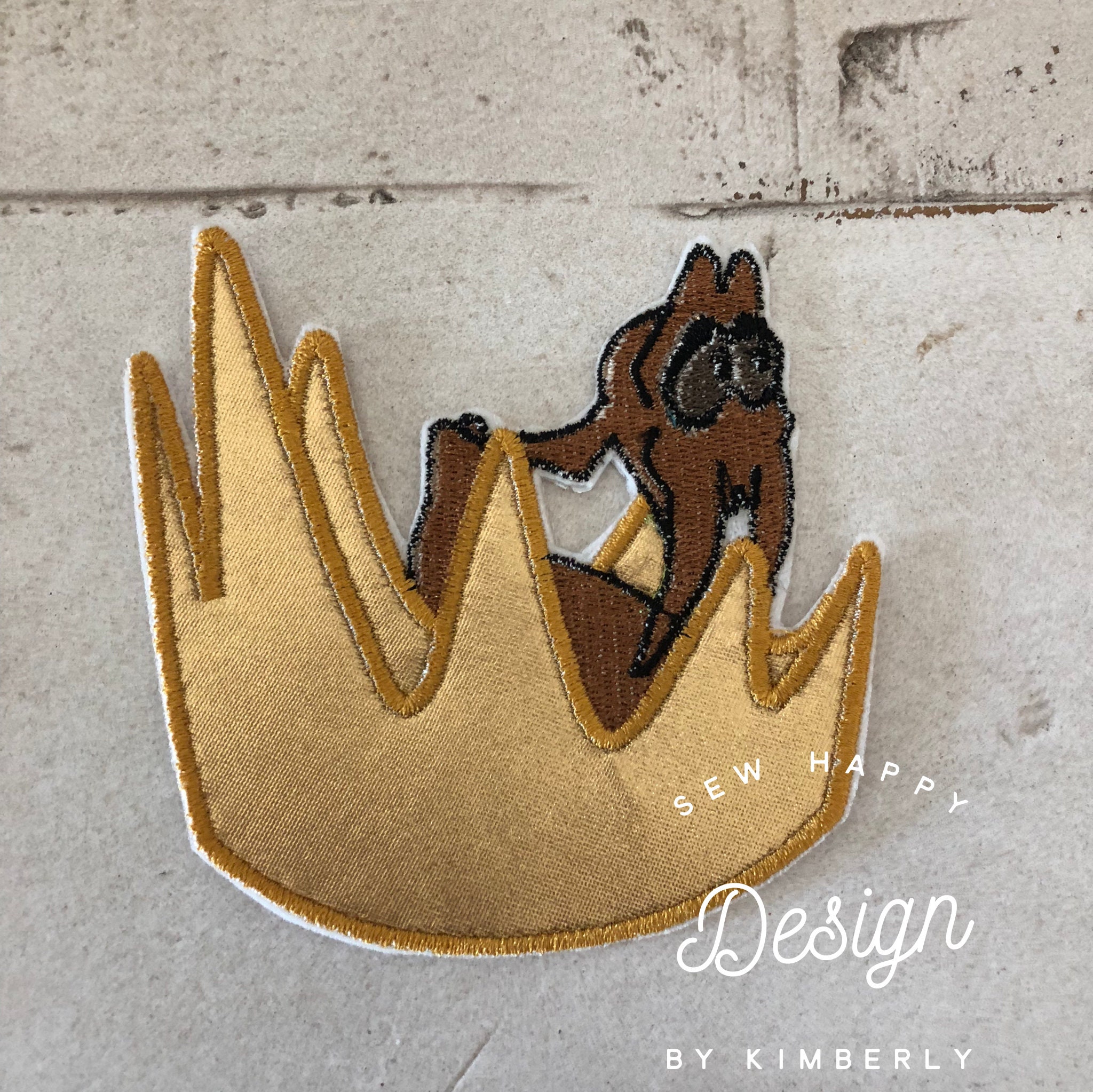 king-triton-crown-template