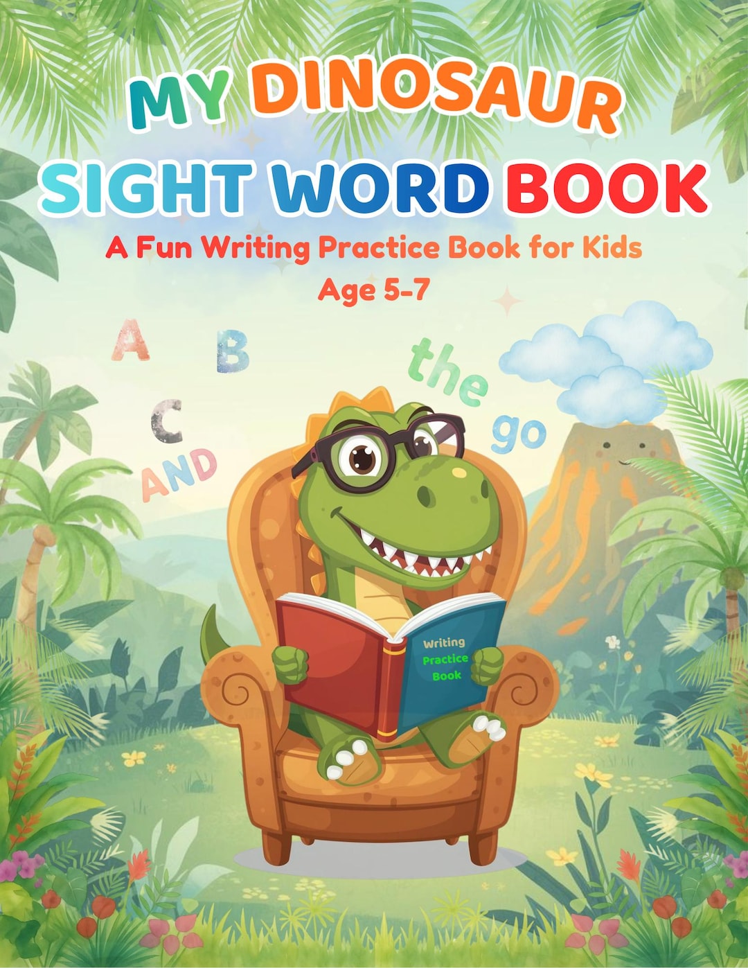My Dinosaur Sight Word Book, Preschool Reading Worksheets PDF, Learn to ...