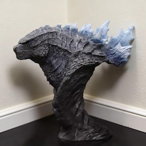 Godzilla model figurine | exquisite 3D model | resin models | king of monsters | godzilla bust | resin models | king of monsters