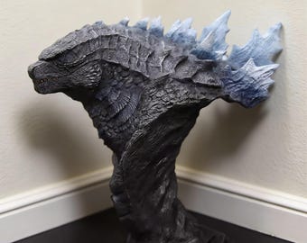 Godzilla-modellfigur | utsökt 3D-modell | resinmodeller | monsterkungen | Godzilla-byst | resinmodeller | monsterkungen