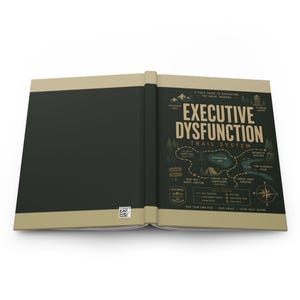 Executive Dysfunction Trail System Hardcover Journal | Funny Mental Health Map image 5