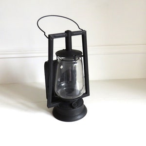 Antique Dietz Buckeye Dash Lantern – Railroad Carriage Oil Lamp c.1910 – Vintage Embossed Kerosene Lantern – Industrial Decor