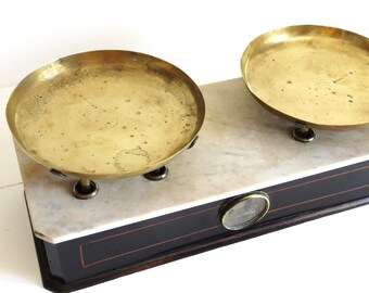 Antique French Balance Scales, Antique Weighing Scales