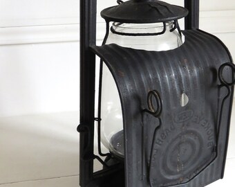 Antique Dietz Buckeye Dash Lantern: Railroad Carriage Oil