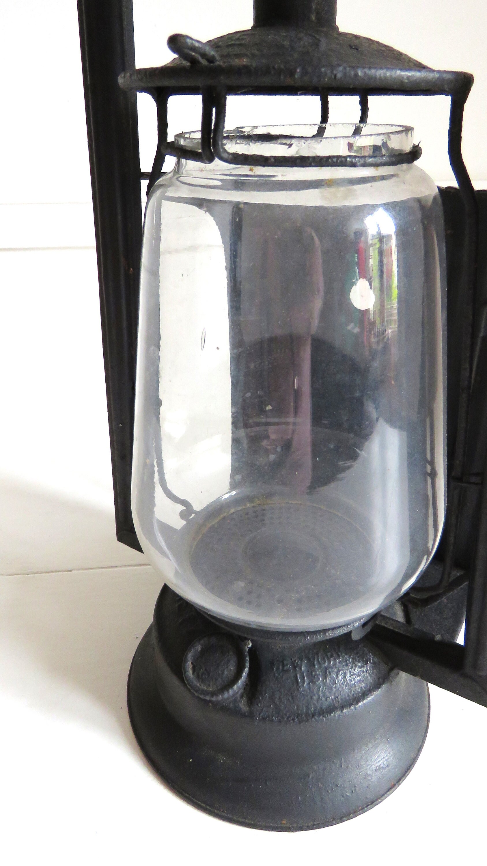 Antique Dietz Kerosene Lamp Original Buckeye Dash Kerosene