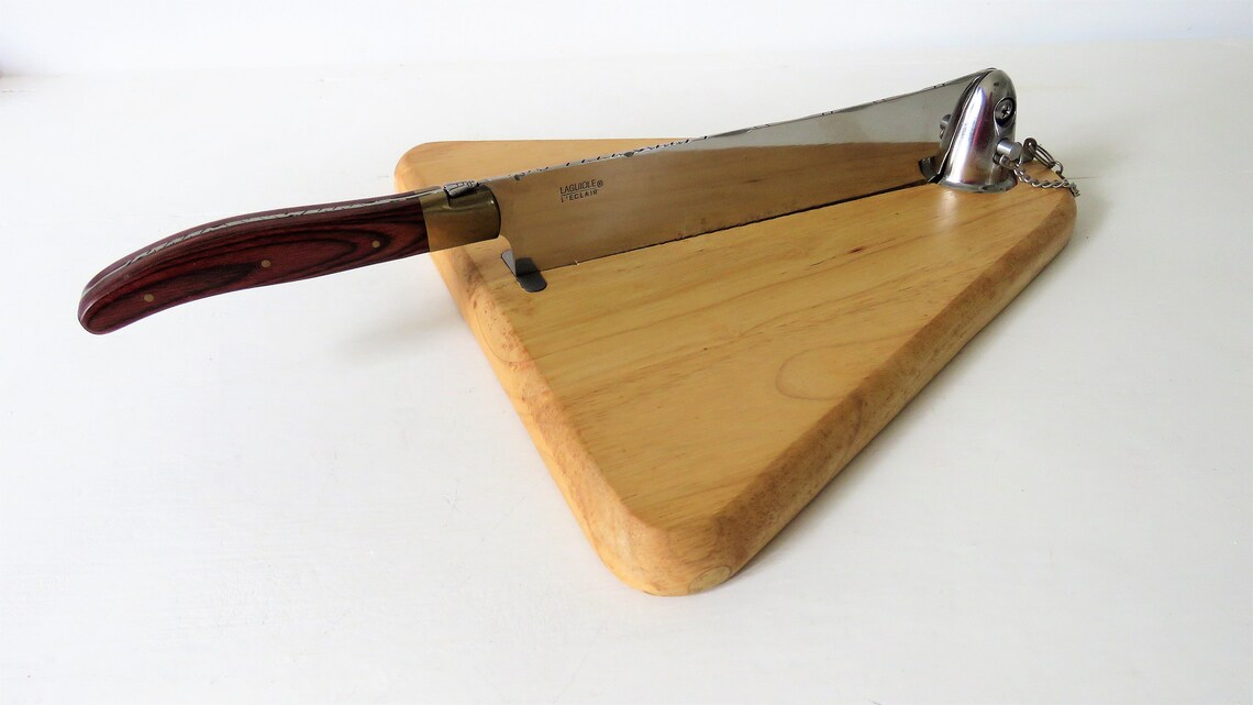 Vintage French Bread Cutting Guillotine French Bread Cutter Etsy