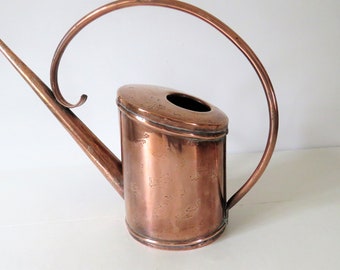 Vintage French Copper Watering Can 2L , Vintage Watering Can, Arrosoir French, Jean Goardere