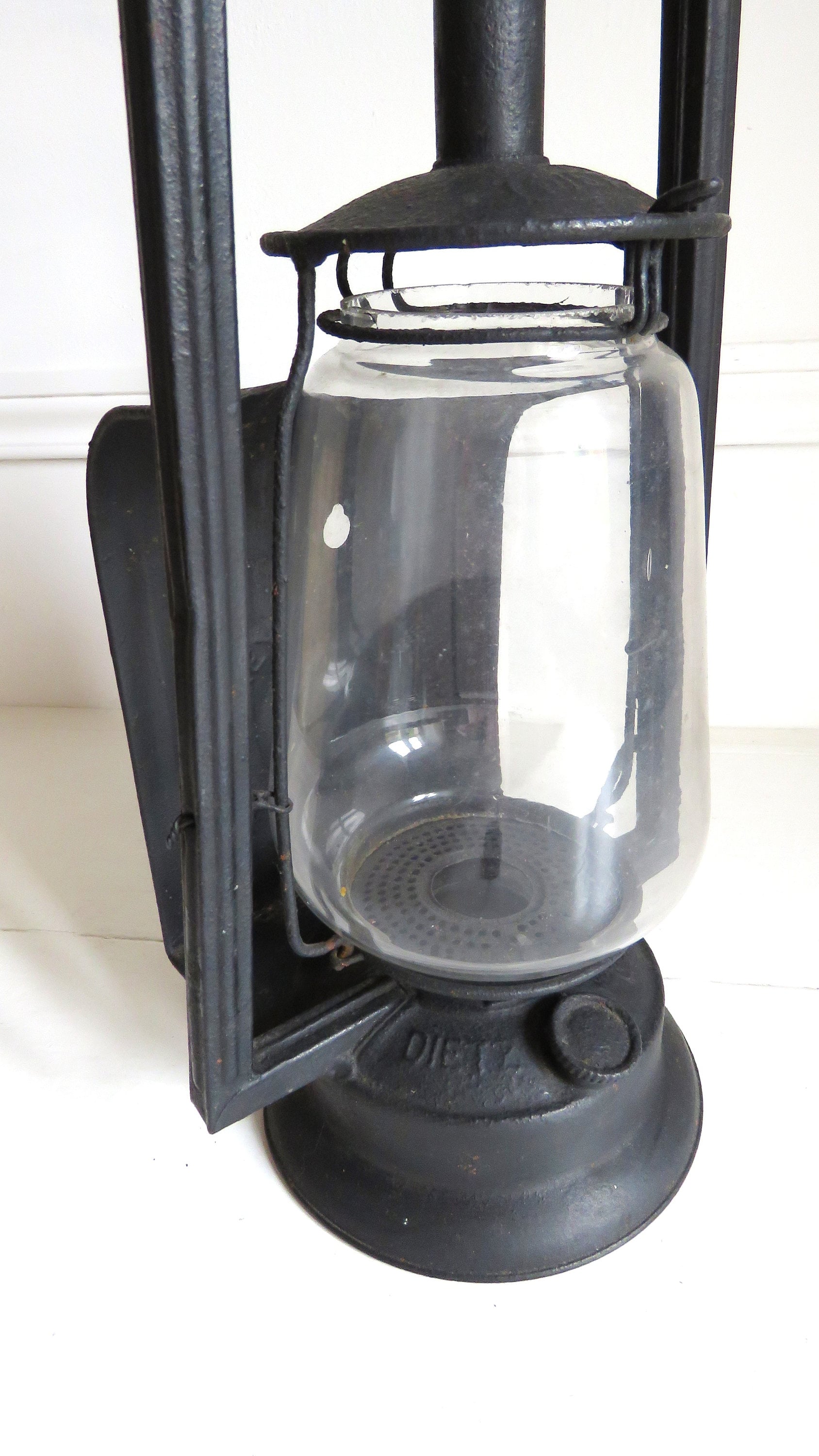 Antique Dietz Kerosene Lamp Original Buckeye Dash Kerosene
