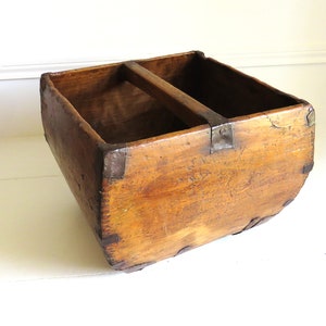 Seau à Riz Antique en Bois, Seau à Riz Chinois en Bois