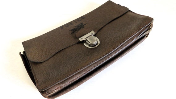 Borsa in pelle vintage francese La Poste: borsa a tracolla originale  dell'ufficio postale - Etsy Italia