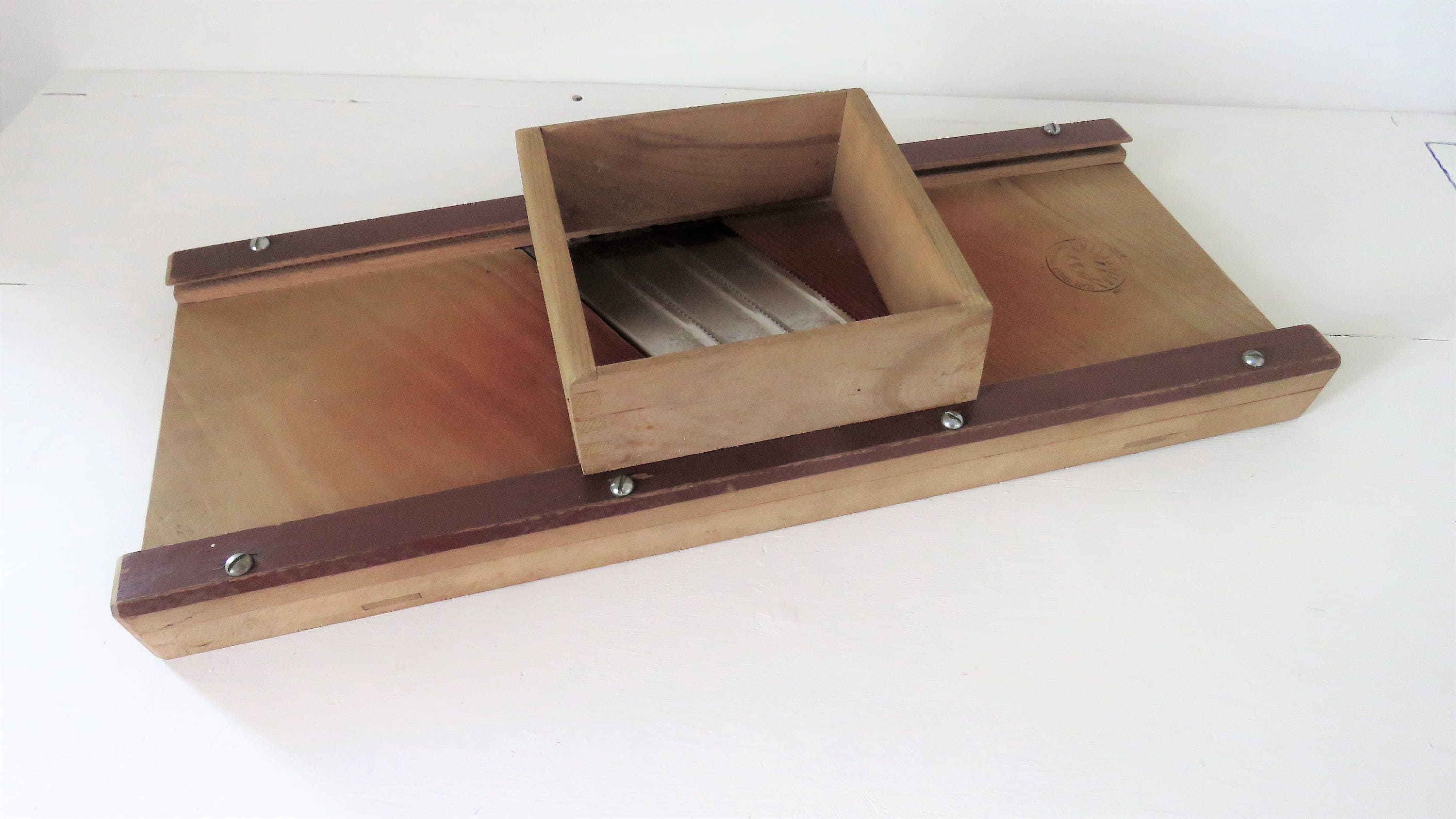 Vintage Shredder Large SILVRETTA Shredder Cabbage Shredder Etsy